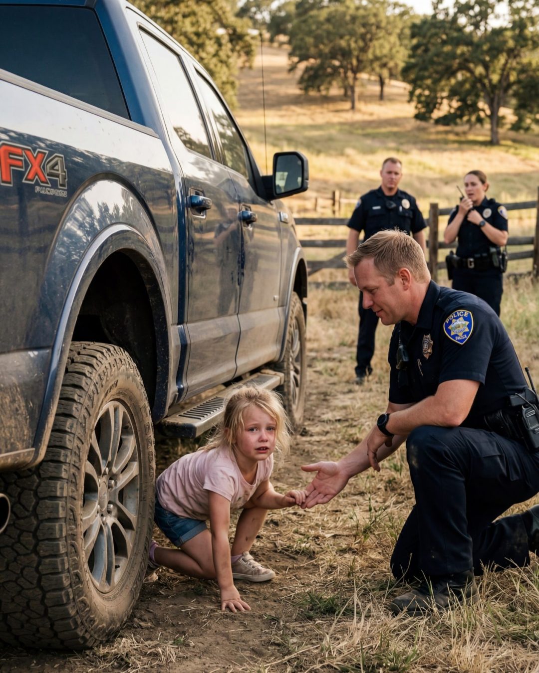 PART 1 – Before Dawn, Lena’s Father Made Her Promise to Hide Beneath the Truck No Matter What She Heard Above Her